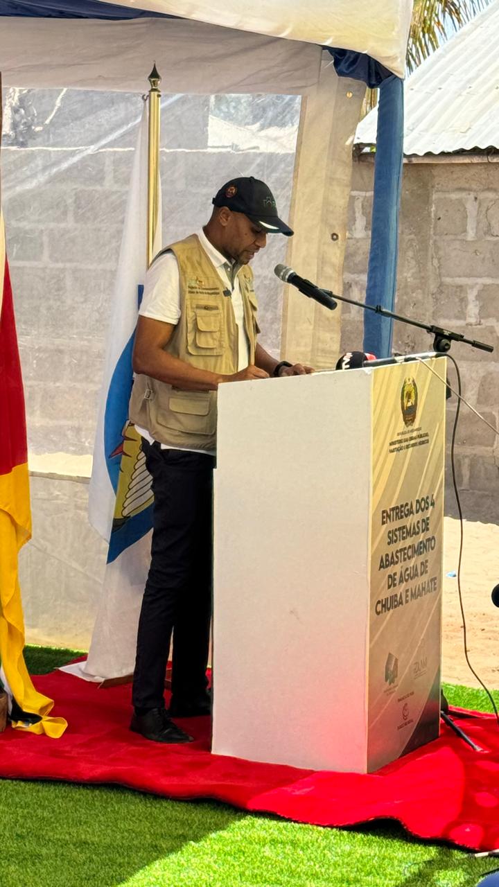 Administrador do FFH pede às comunidades de Chuíba e Mahate que cuidem dos sistemas de água como se fossem seus